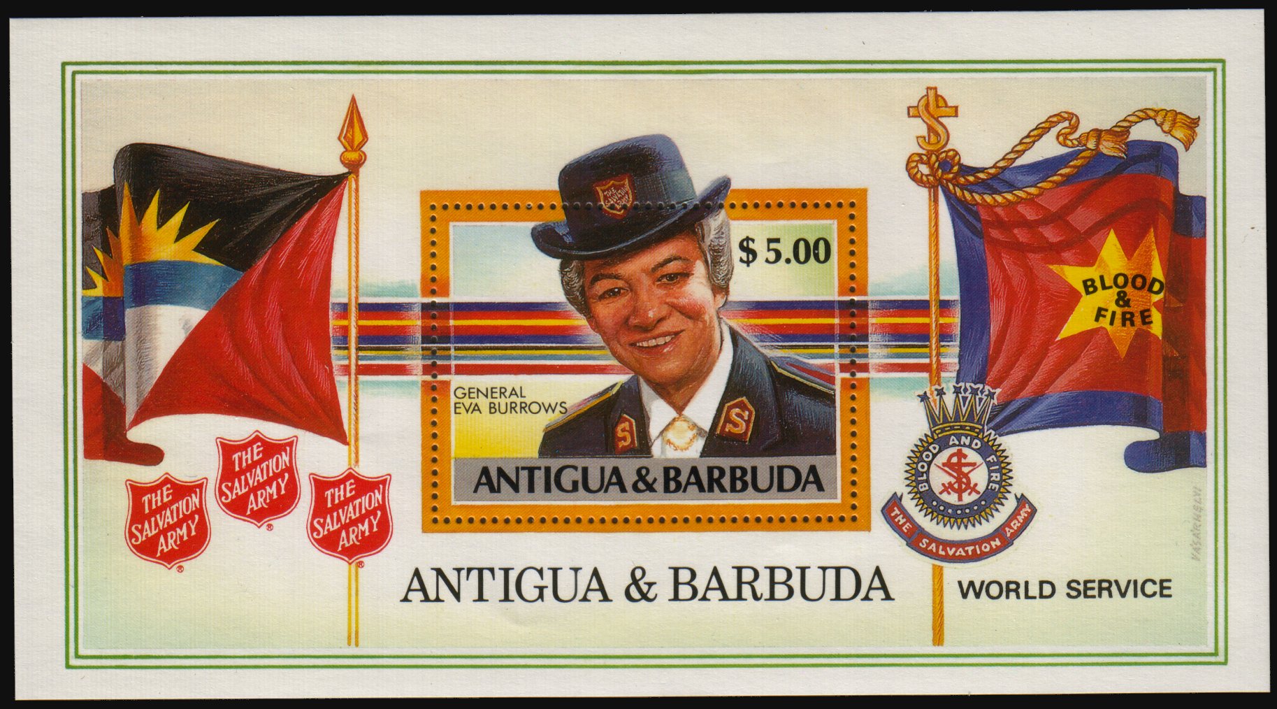 Heilsarmee-Briefmarken | Salvation Army Stamps