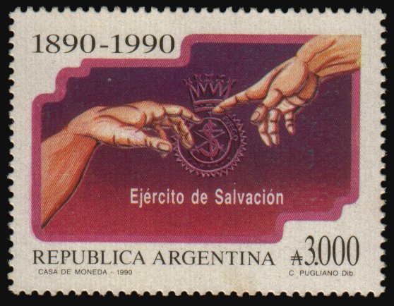 Heilsarmee-Briefmarken | Salvation Army Stamps