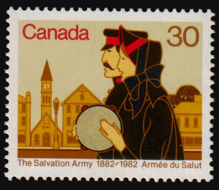 Heilsarmee-Briefmarken | Salvation Army Stamps