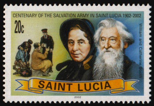 Heilsarmee-Briefmarken | Salvation Army Stamps