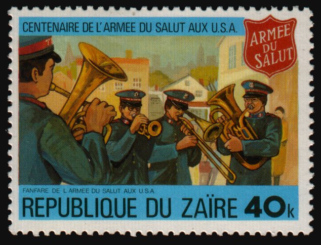 Heilsarmee-Briefmarken | Salvation Army Stamps