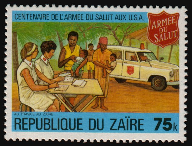 Heilsarmee-Briefmarken | Salvation Army Stamps