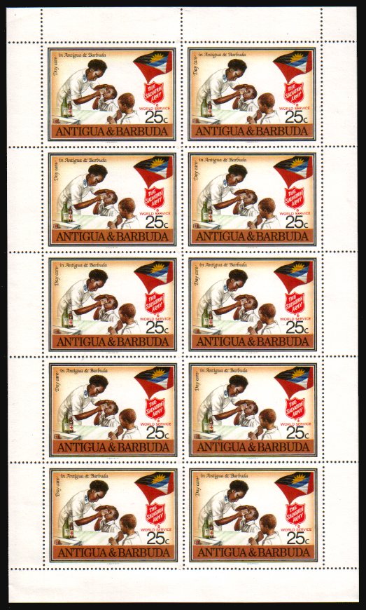 Heilsarmee-Briefmarken | Salvation Army Stamps