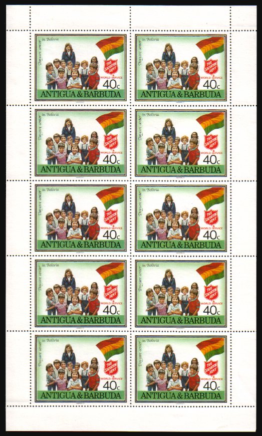 Heilsarmee-Briefmarken | Salvation Army Stamps