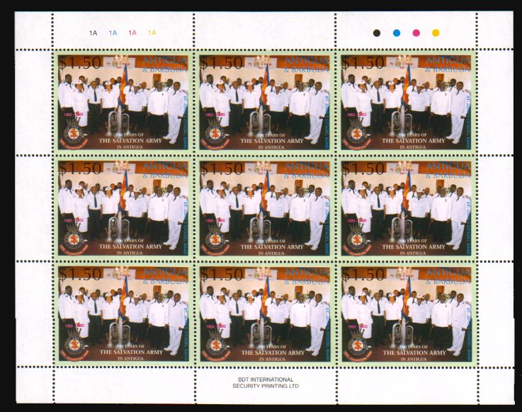 Heilsarmee-Briefmarken | Salvation Army Stamps