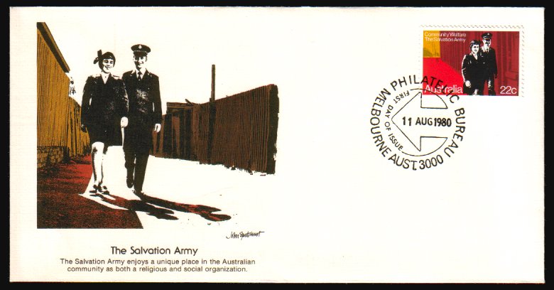 Heilsarmee-Briefmarken | Salvation Army Stamps