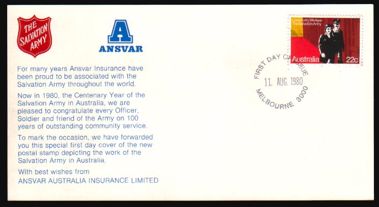 Heilsarmee-Briefmarken | Salvation Army Stamps