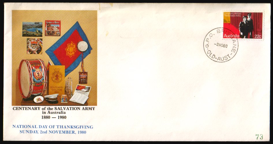 Heilsarmee-Briefmarken | Salvation Army Stamps