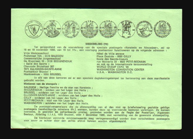 Heilsarmee-Briefmarken | Salvation Army Stamps