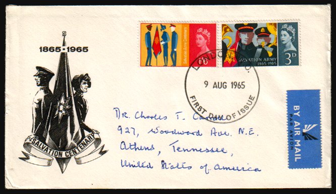 Heilsarmee-Briefmarken | Salvation Army Stamps