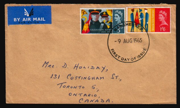 Heilsarmee-Briefmarken | Salvation Army Stamps