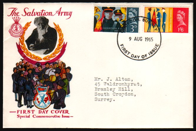 Heilsarmee-Briefmarken | Salvation Army Stamps