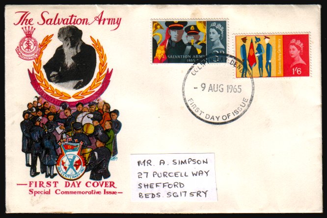 Heilsarmee-Briefmarken | Salvation Army Stamps