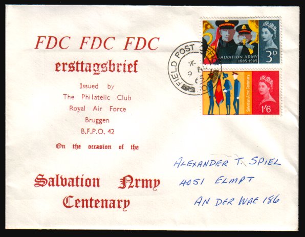 Heilsarmee-Briefmarken | Salvation Army Stamps