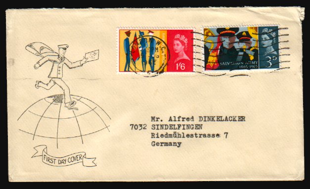 Heilsarmee-Briefmarken | Salvation Army Stamps