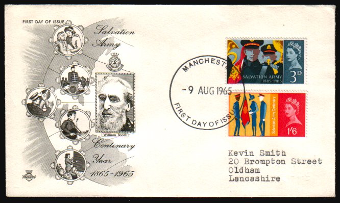 Heilsarmee-Briefmarken | Salvation Army Stamps