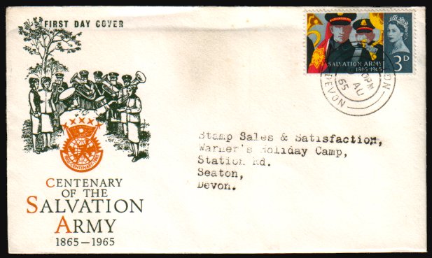 Heilsarmee-Briefmarken | Salvation Army Stamps