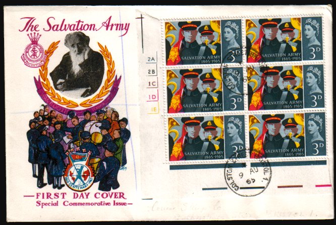 Heilsarmee-Briefmarken | Salvation Army Stamps