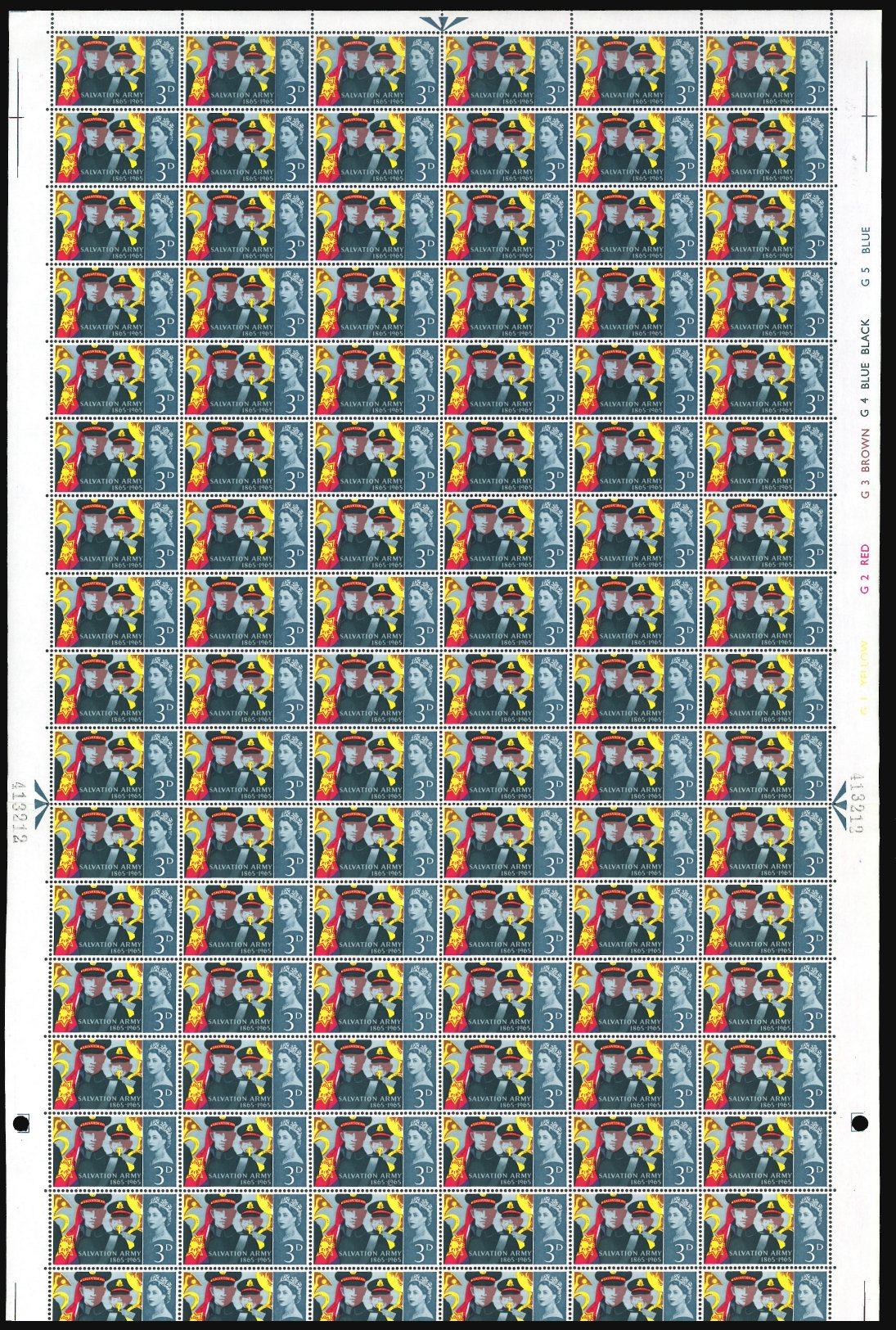 Heilsarmee-Briefmarken | Salvation Army Stamps