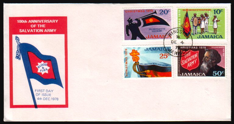 Heilsarmee-Briefmarken | Salvation Army Stamps