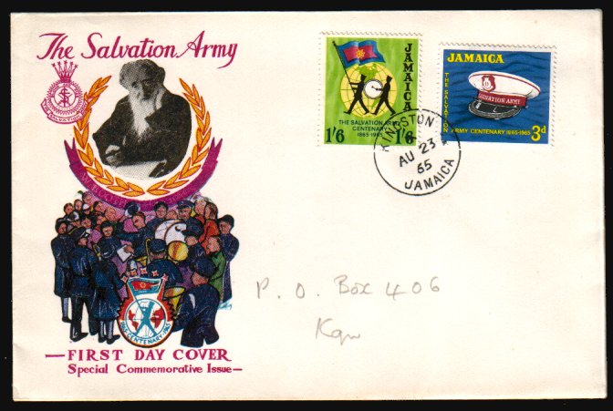 Heilsarmee-Briefmarken | Salvation Army Stamps