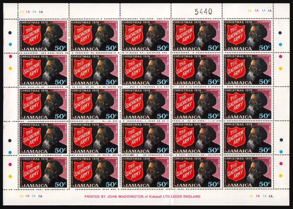 Heilsarmee-Briefmarken | Salvation Army Stamps