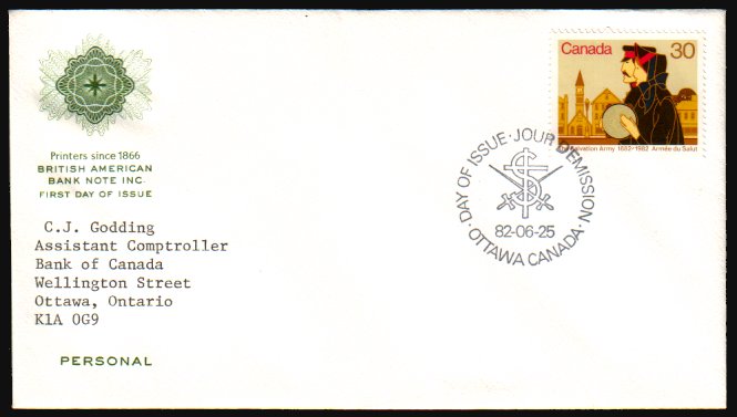 Heilsarmee-Briefmarken | Salvation Army Stamps