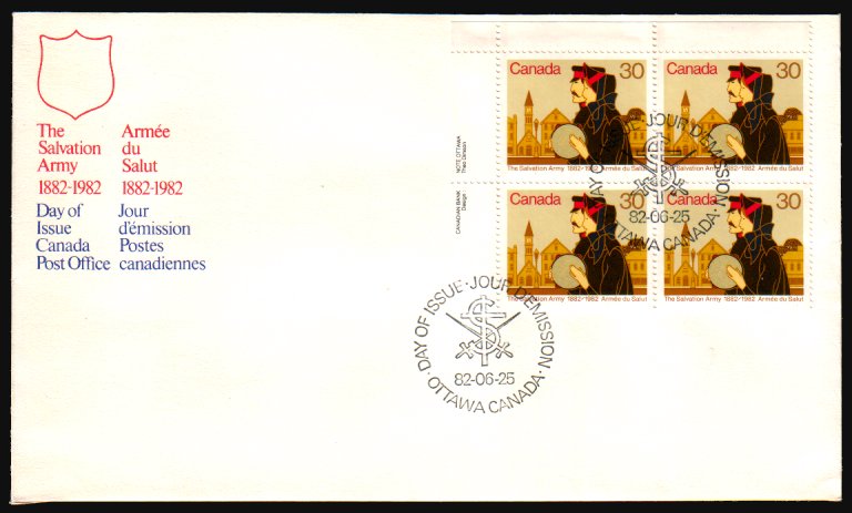 Heilsarmee-Briefmarken | Salvation Army Stamps