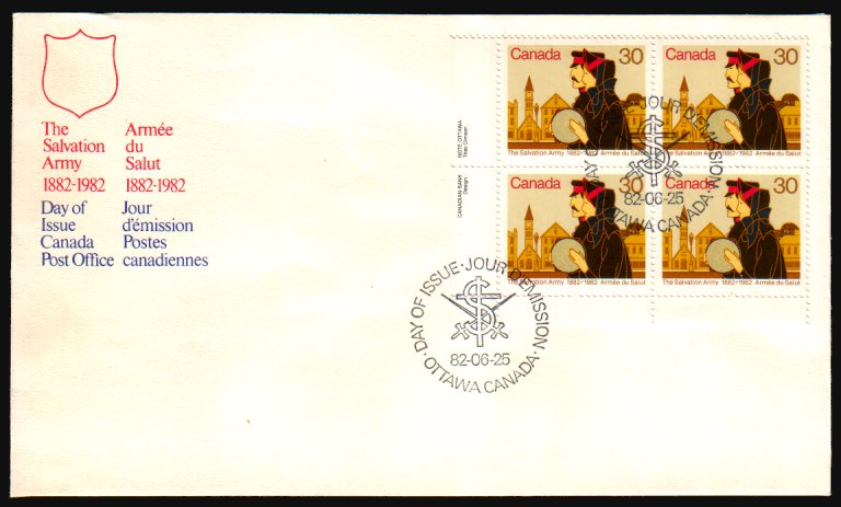 Heilsarmee-Briefmarken | Salvation Army Stamps