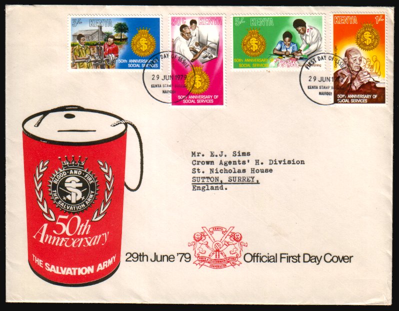 Heilsarmee-Briefmarken | Salvation Army Stamps