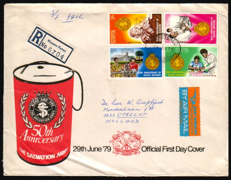 Heilsarmee-Briefmarken | Salvation Army Stamps