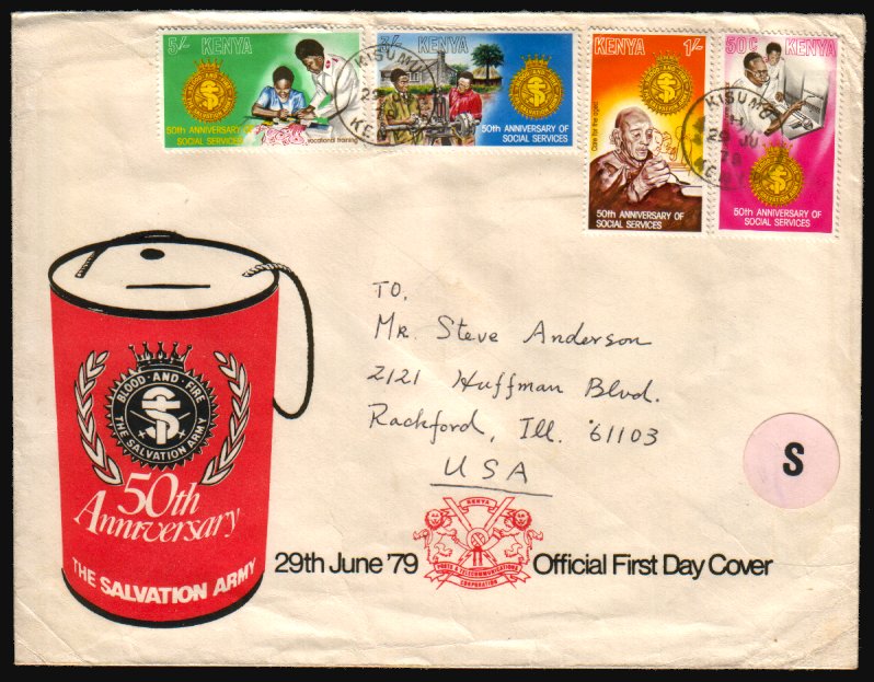 Heilsarmee-Briefmarken | Salvation Army Stamps