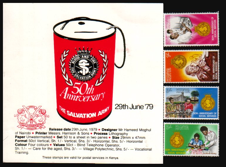 Heilsarmee-Briefmarken | Salvation Army Stamps