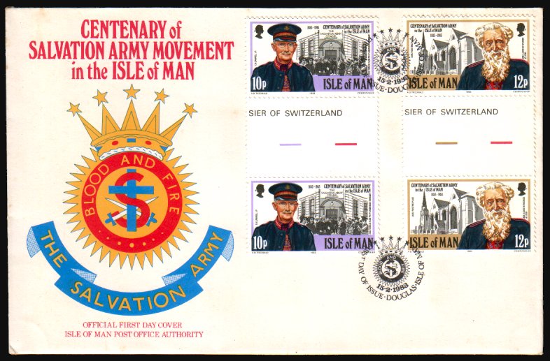 Heilsarmee-Briefmarken | Salvation Army Stamps