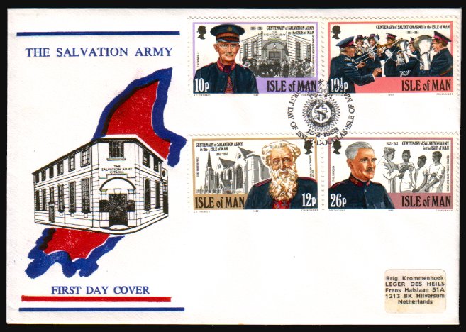 Heilsarmee-Briefmarken | Salvation Army Stamps