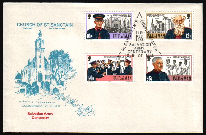 Heilsarmee-Briefmarken | Salvation Army Stamps
