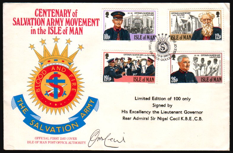 Heilsarmee-Briefmarken | Salvation Army Stamps