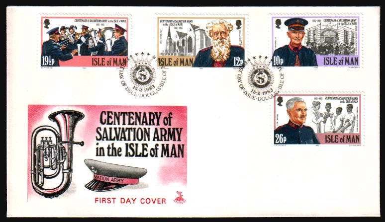 Heilsarmee-Briefmarken | Salvation Army Stamps