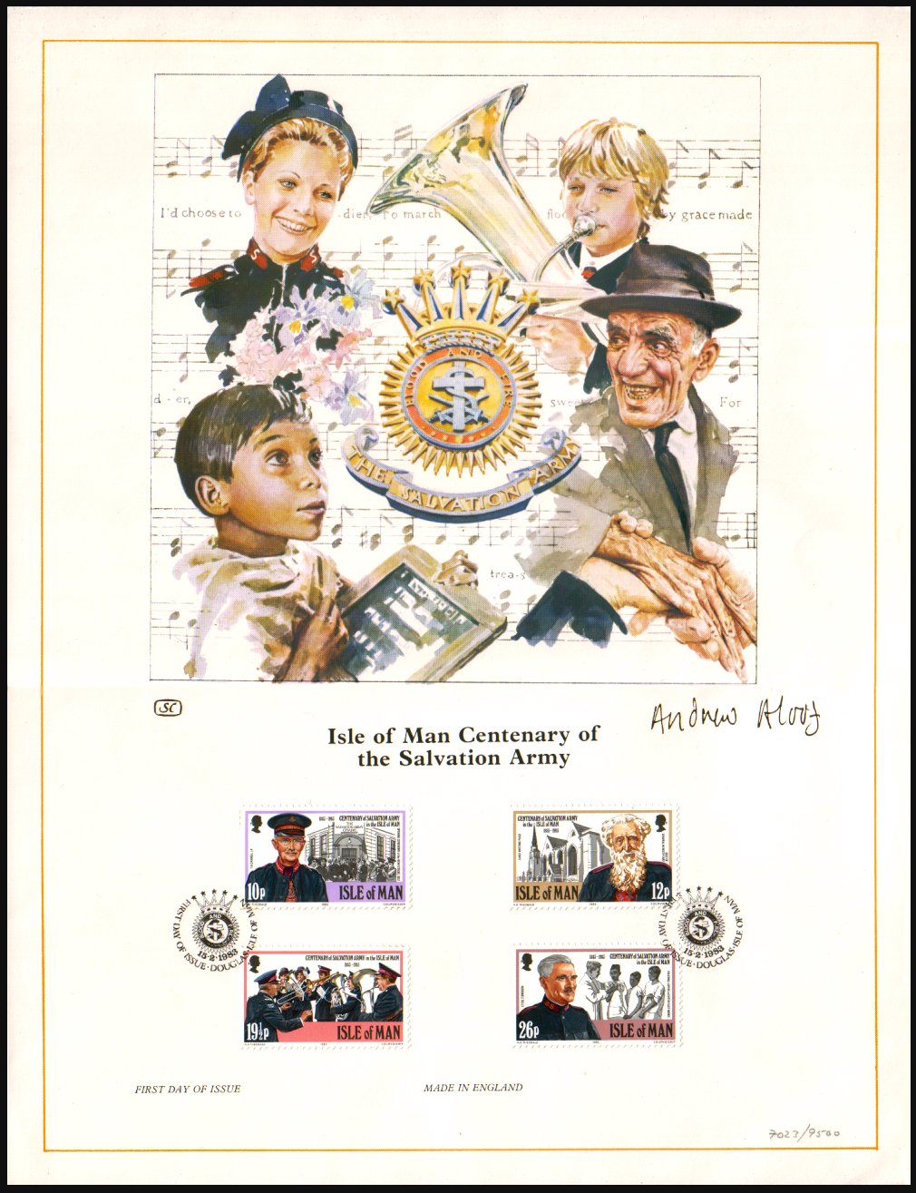 Heilsarmee-Briefmarken | Salvation Army Stamps
