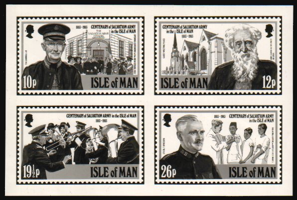 Heilsarmee-Briefmarken | Salvation Army Stamps