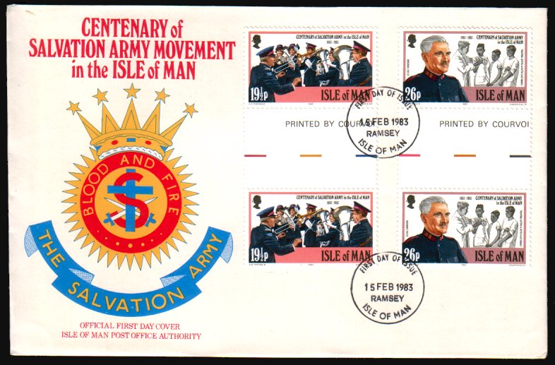 Heilsarmee-Briefmarken | Salvation Army Stamps