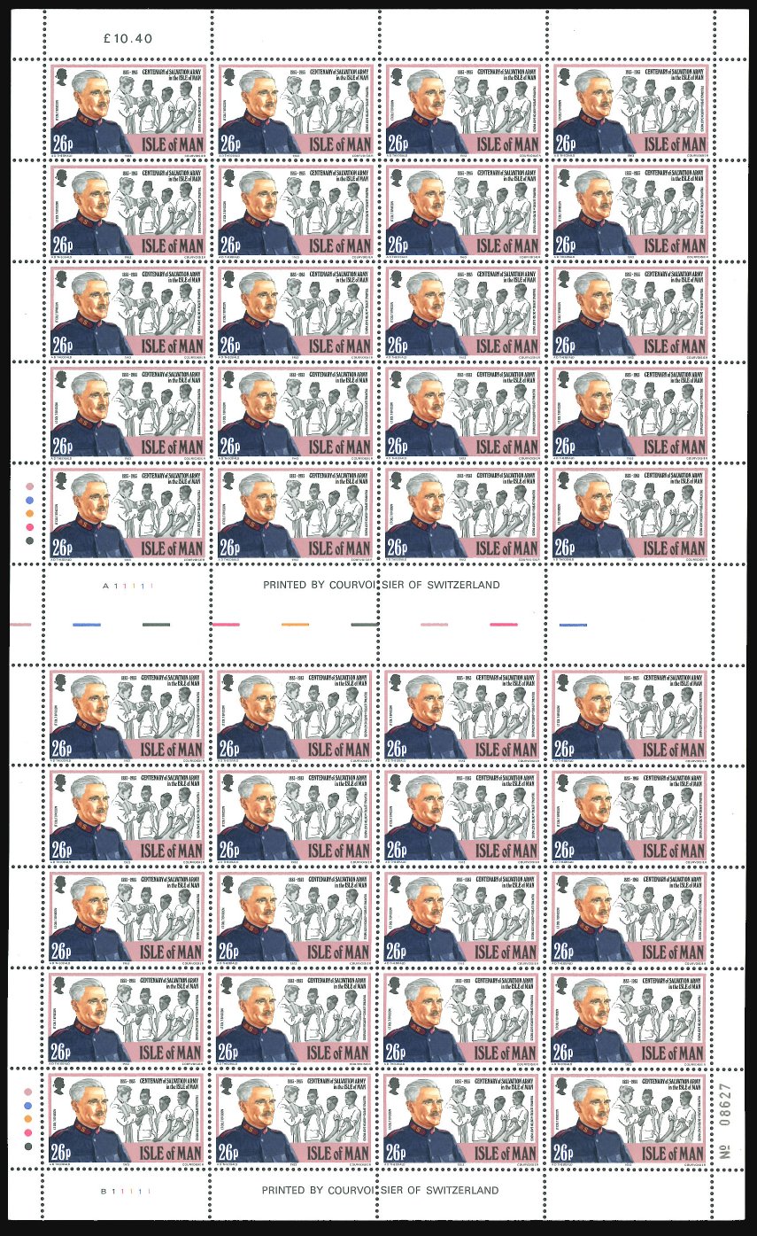 Heilsarmee-Briefmarken | Salvation Army Stamps