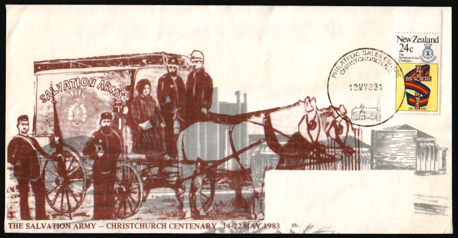 Heilsarmee-Briefmarken | Salvation Army Stamps