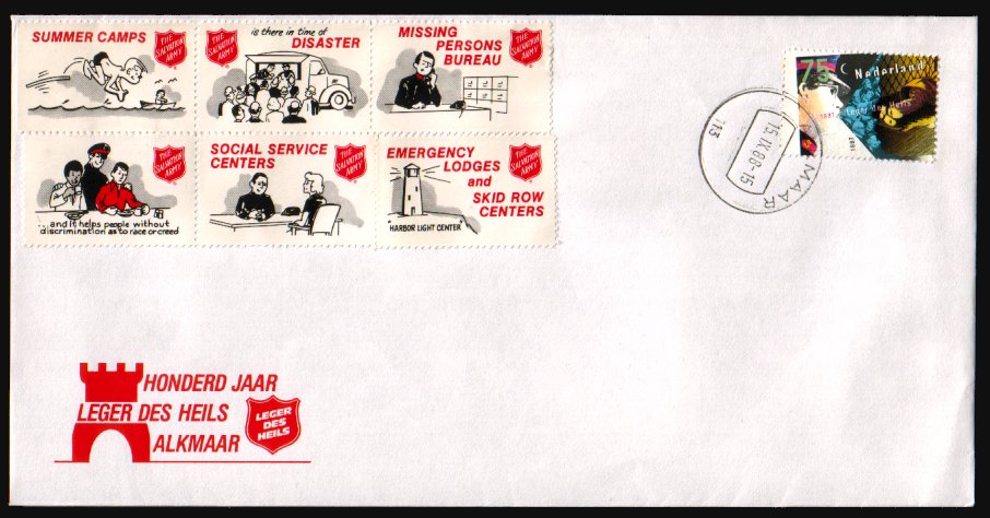 Heilsarmee-Briefmarken | Salvation Army Stamps