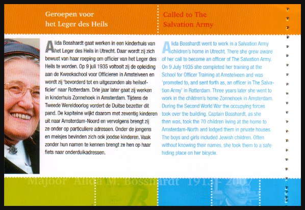 Heilsarmee-Briefmarken | Salvation Army Stamps