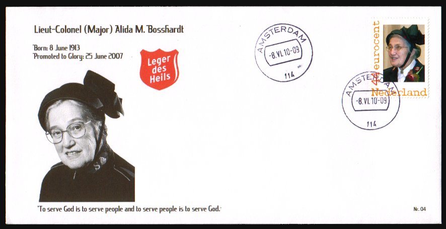 Heilsarmee-Briefmarken | Salvation Army Stamps