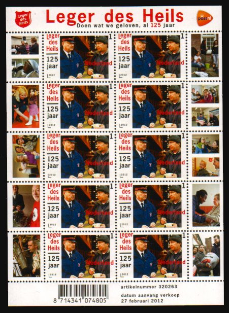 Heilsarmee-Briefmarken | Salvation Army Stamps