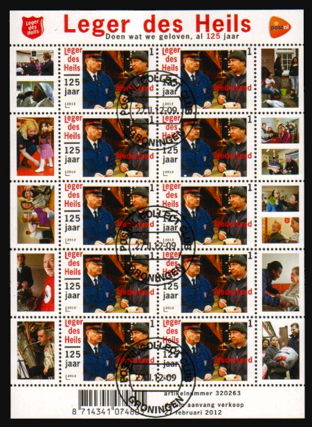 Heilsarmee-Briefmarken | Salvation Army Stamps