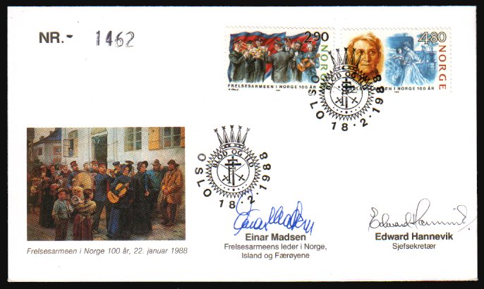Heilsarmee-Briefmarken | Salvation Army Stamps