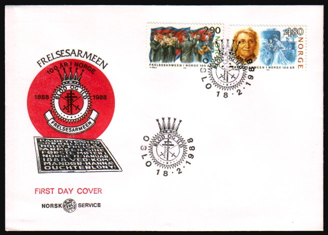 Heilsarmee-Briefmarken | Salvation Army Stamps
